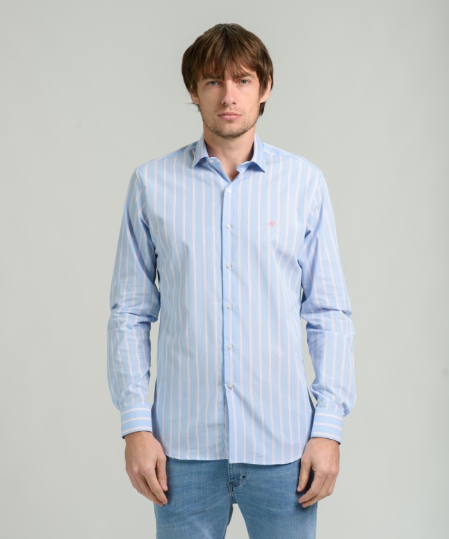 Camisa Milano Stripes Slim Fit