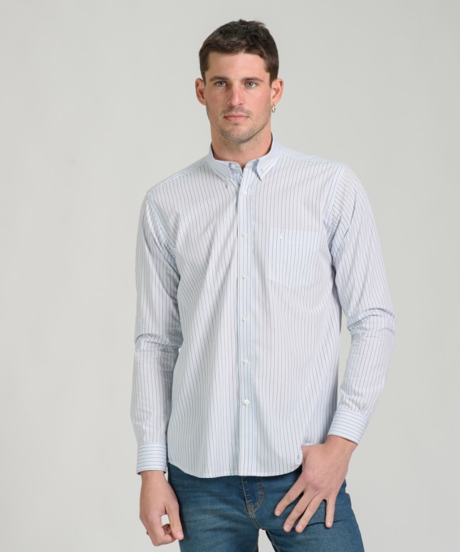 Camisa Brighton Stripes Pocket