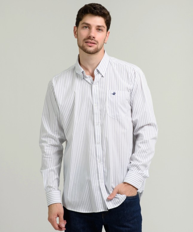 Camisa Brighton Stripes Pocket