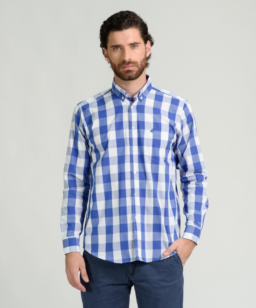 Camisa Brighton Checks Pocket